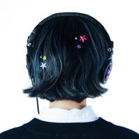irou - blue-haired girl