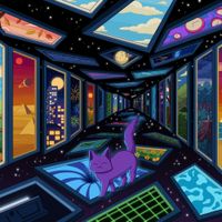 Purrple Cat - Multiverse 2