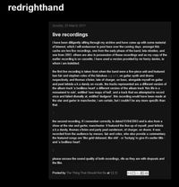 Redrighthand - Live 01/04/2003