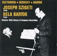 Béla Bartók - Performance At The Library of Congress