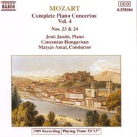 Jenő Jand&oacute; - Mozart: Piano Concertos Nos. 23 and 24