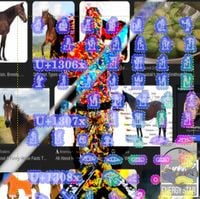 horse ass glue stain records - horse 1