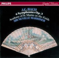 Neville Marriner - Bach J.C.: 6 Symphonies, Op. 3