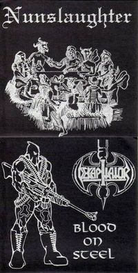 Nunslaughter - Nunslaughter / Blood On Stewl