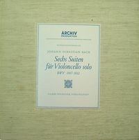Pierre Fournier - Sechs Suiten f&uuml;r Violoncello Solo BWV 1007-1012