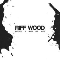 Riff Wood - Butterfly In Black and White
