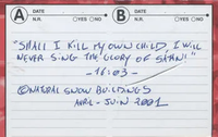 Natural Snow Buildings - Shall I Kill My Own Child, I Will Never Sing the Glory of Satan!