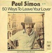 Paul Simon - 50 Ways to Leave Your Lover