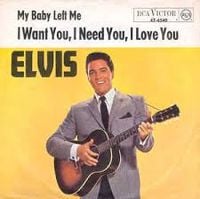 Elvis Presley - I Want You, I Need You, I Love You