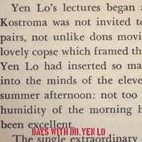 Dr. Yen Lo - Days With Dr. Yen Lo