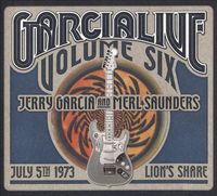 Jerry Garcia & Merl Saunders - Garcialive, Volume 6: July 5, 1973 - Lion's Share