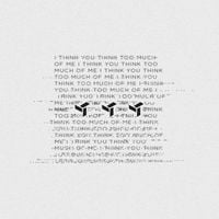 EDEN - i think you think too much of me