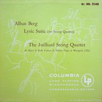Juilliard String Quartet - Lyric Suite for String Quartet