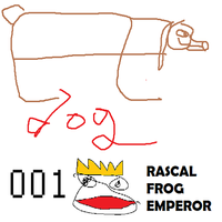Rascal Frog Emperor - RFE001 - DOG