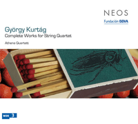 Athena String Quartett - Kurt&aacute;g: Complete Works for String Quartet