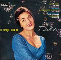 Dalida - Le Disque d'or de Dalida
