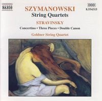 Goldner String Quartet - String Quartets / Concertino; Three Pieces; Double Canon