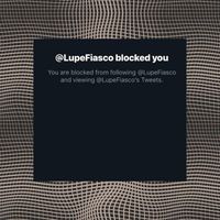 D&oslash;&oslash;F, Escee Tha Chemist - LUPE FIASCO BLOCKED YOU.