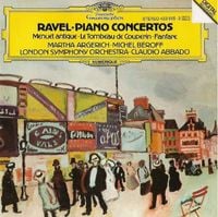 London Symphony Orchestra / Claudio Abbado / Martha Argerich / Michel B&eacute;roff - Piano Concertos; Menuet antique; Le tombeau de Couperin; Fanfare