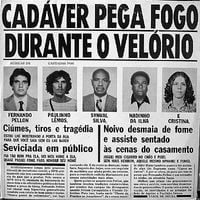 Fernando Pellon - Cad&aacute;ver Pega Fogo Durante O Vel&oacute;rio