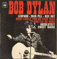 Bob Dylan - Leopard-Skin Pill-Box Hat