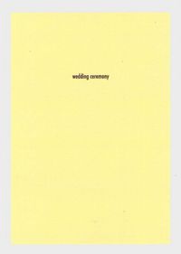Lucio Capece, Julia Eckhardt, Christian Kesten, Radu Malfatti, Toshimaru Nakamura & Taku Sugimoto - Wedding Ceremony