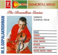 M.S. Gopalakrishnan - The Boundless Genius