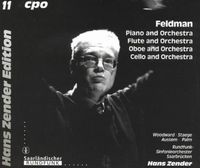 Rundfunk-Sinfonieorchester Saarbr&uuml;cken / Hans Zender / Roger Woodward / Roswitha Staege / Armin Aussem / Siegfried Palm - Piano and Orchestra; Flute and Orchestra; Oboe and Orchestra; Cello and Orchestra