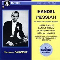 Malcolm Sargent - Handel: Messiah