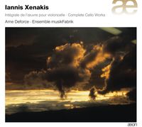 Ensemble MusikFabrik / Arne Deforce - Iannis Xenakis: Complete Cello Works