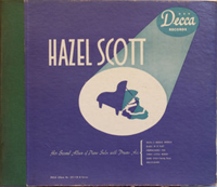 Hazel Scott - Her Second Album Of Piano Solos With Drums Acc.