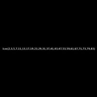 Bull of Heaven - 260: lcm(2,3,5,7,11,13,17,19,23,29,31,37,41,43,47,53,59,61,67,71,73,79,83)