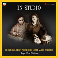 Brij Bhushan Kabra & Zakir Hussain - In Studio : Raga Ahir Bhairav