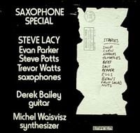 Steve Lacy - Saxophone Special
