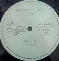 Invisible - Elementales Leches/Estado de Coma
