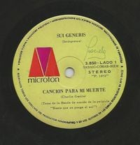 Sui Generis - Canci&oacute;n Para Mi Muerte/Amigo Vuelve A Casa Pronto