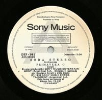 Soda Stereo - Primavera 0 / Fue