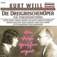 Lotte Lenya - Kurt Weill: Die Dreigroschenoper