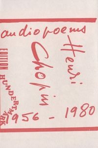 Henri Chopin - Audiopoems 1956-1980