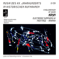 Roland Kayn - Electronic Symphony IV / Frottage - Minimax