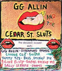 GG Allin - The Sleaziest, Loosest Sluts