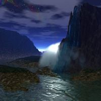 desert sand feels warm at night - 夢の滝 [Dream Waterfall]