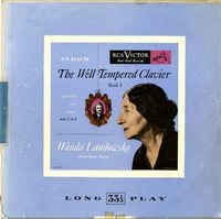 Wanda Landowska - The Well-Tempered Clavier, Book 1: Preludes and Fugues, Nos. 1 to 8