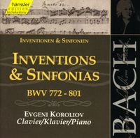 Evgeni Koroliov - Inventions & Sinfonias, BWV 772-801