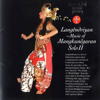 Langen Praja - Lang&ecirc;ndriyan: Music of Mangkunegaran Solo II