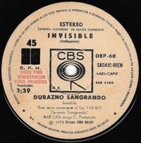 Invisible - Durazno Sangrando