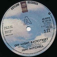 Joni Mitchell - Off Night Backstreet