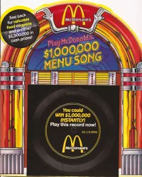 Various Artists - McDonald's $1,000,000 Menu Song