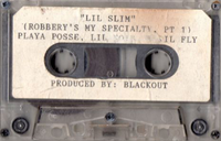 Lil Slim - Robbery's My Specialty, Pt. 1