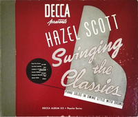 Hazel Scott - Swinging the Classics: Piano Solos in Swing Style with Drums